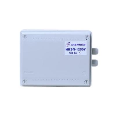 Блок питания 12В 5А Давикон ИВЭП-1250У уличного исполнения