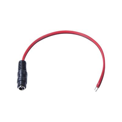 Разъем питания 2,1х5.5 мама с проводом 20см Разъем питания 2,1х5.5 мама с проводом 20см