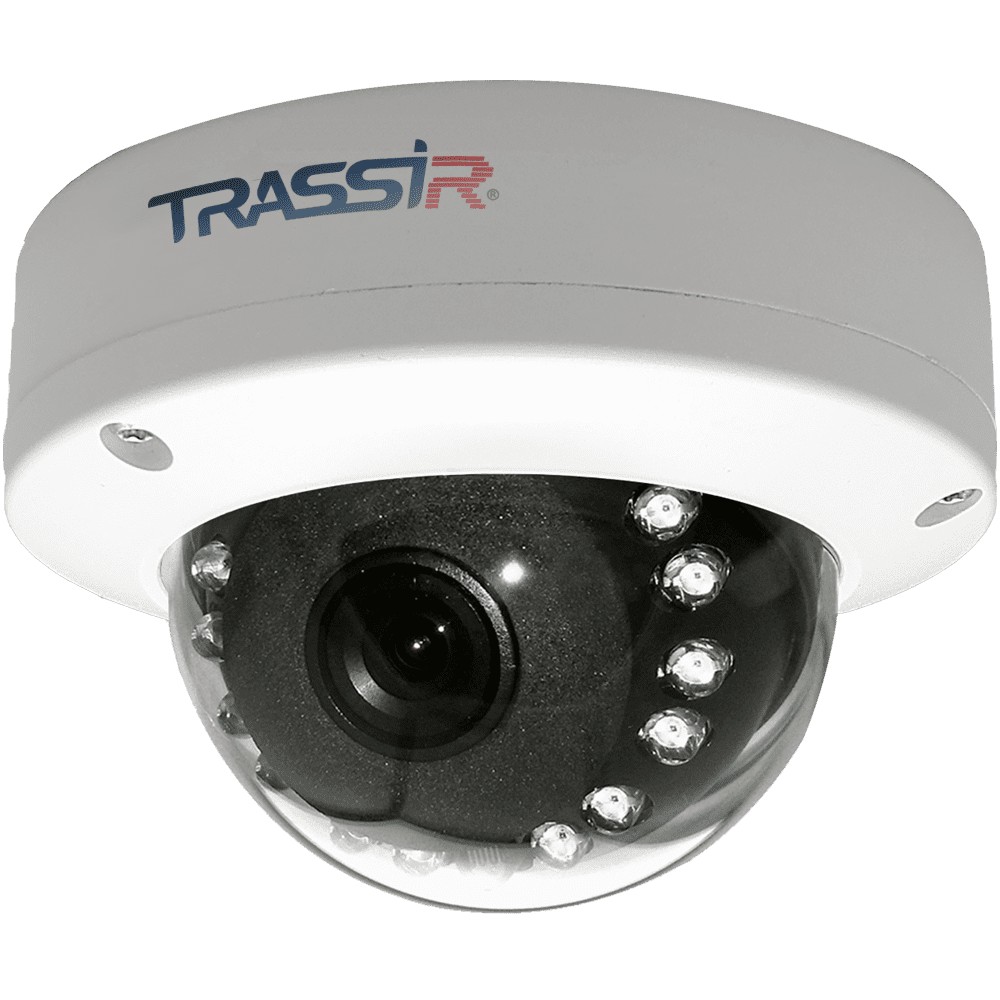 Детальное изображение товара "IP-камера уличная 2Мп Trassir TR-D3121IR1 v4" из каталога оборудования для видеонаблюдения