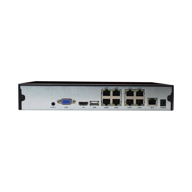 Детальное изображение товара "IP видеорегистратор 8-канальный 5Мп ATIS AL-NVR3108P с PoE" из каталога оборудования для видеонаблюдения